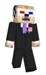 DawgMasta's Minecraft skin wearing the Migrator cape