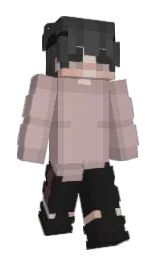 MadeByKin's Minecraft skin wearing the Vanilla cape