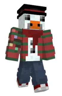 Front of MnkeyTV's skin