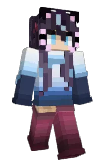 Front of Minecraft skin