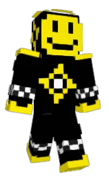 black and turbo Minecraft skin — Slim model