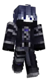 cinder and woodsmoke Minecraft skin — Classic model