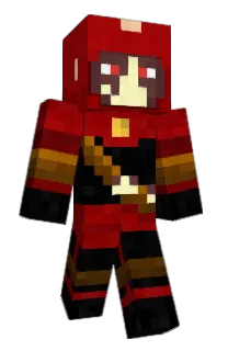 Front of Cleon's skin