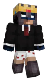 cod gray and brandy rose Minecraft skin — Classic model