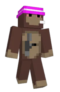 Front of execrable's skin