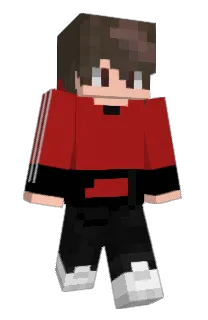 Front of DxrkFire's skin