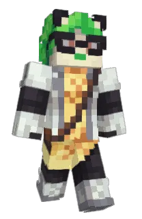 Front of Vauzzy's skin