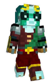 Front of MelloFullah's skin