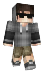nWhiet's Minecraft skin wearing the Pan cape