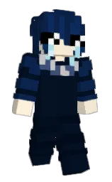 black pearl and downriver Minecraft skin — Slim model — first worn by Kairokxz