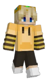 cream can and birch Minecraft skin — Classic model — first worn by Fredox68