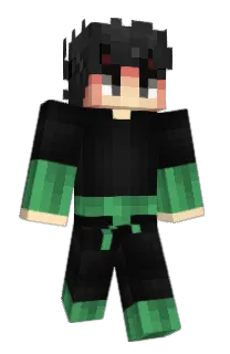Front of Dusty's skin