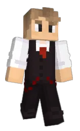 thunder and white Minecraft skin — Classic model — first worn by ZealousMuse