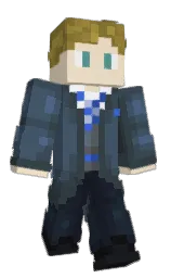 CsmcKZ's Minecraft skin wearing the Migrator cape