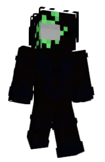 Front of PaintedPridee's skin
