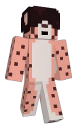 sea pink and night rider Minecraft skin — Classic model — first worn by HugoBluGo