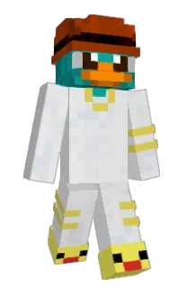 Front of Chapek's skin