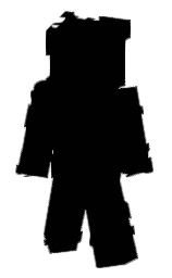 black Minecraft skin — Classic model