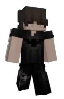 Front of 3blu's skin