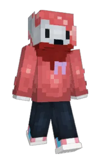 Front of MagnettOlive's skin