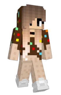 Front of AyyItsEmma's skin