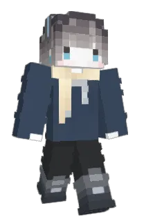 Front of SilverNoct's skin