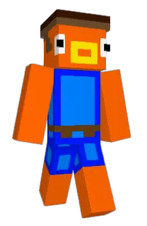 Front of Minecraft skin