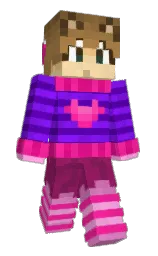 Slim Minecraft skin