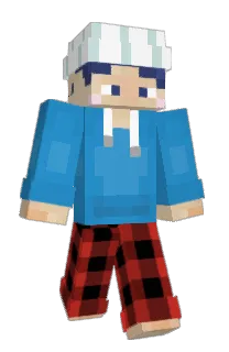 Front of Flwff's skin