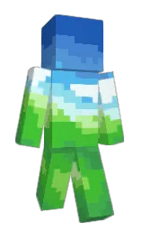 Slim Minecraft skin