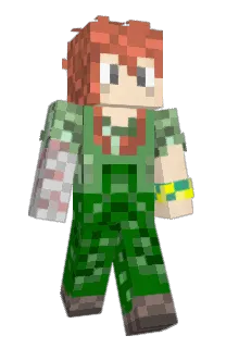 Front of GreenestPikmin's skin