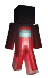 4iii's Minecraft skin wearing the Menace cape