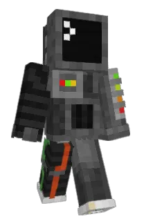 Front of RIVTAR's skin