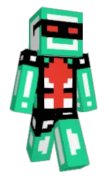 mountain meadow and black Minecraft skin — Classic model — first worn by UnChanLemon