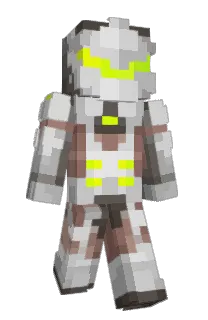 Front of Aheago's skin