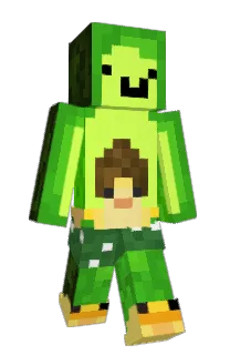 Front of Guacamidi's skin
