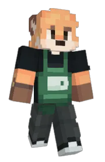 Front of Rux's skin