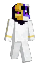 athens gray and white Minecraft skin — Slim model — first worn by SentientCrafter
