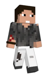 Front of vertixMC's skin