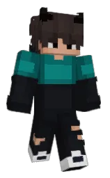 Teyoxx's Minecraft skin wearing the Migrator cape