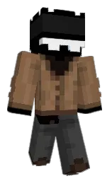 black and spicy mix Minecraft skin — Slim model