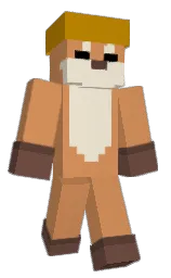 FUNFOX6194's Minecraft skin wearing the Cherry Blossom cape