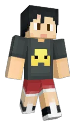 Xenorift's Minecraft skin wearing the Pan cape