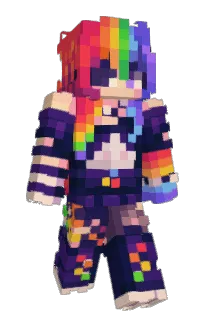 Front of Sevenir's skin