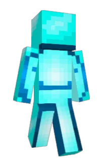 Front of GlacierPlaysMC's skin