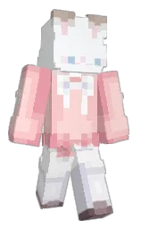 alice blue and cinderella Minecraft skin — Slim model — first worn by Akeivi