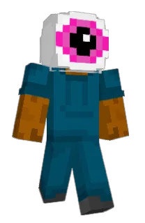 Front of saronator's skin