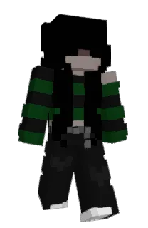 Front of mayeski's skin