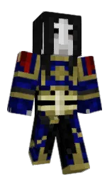 Ashy_sama's Minecraft skin wearing the Migrator cape