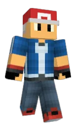 koromiko and persian red Minecraft skin — Classic model — first worn by Ansestral007